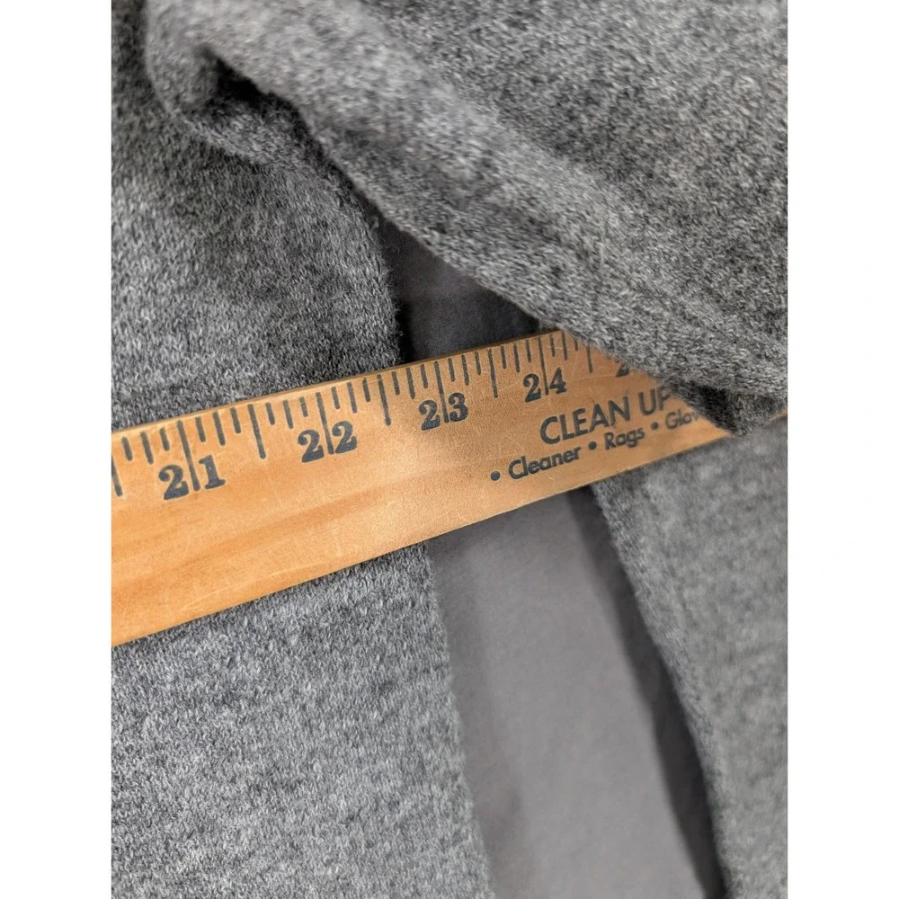 Banana Republic Mens Gray Silk Cotton Cashmere Crew Neck Sweater Size XL‎